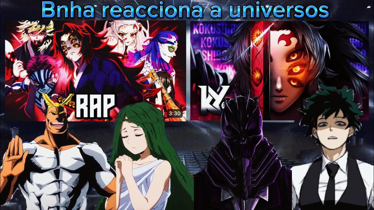 Capítulo 4 y 5 Bnha reacciona a universos