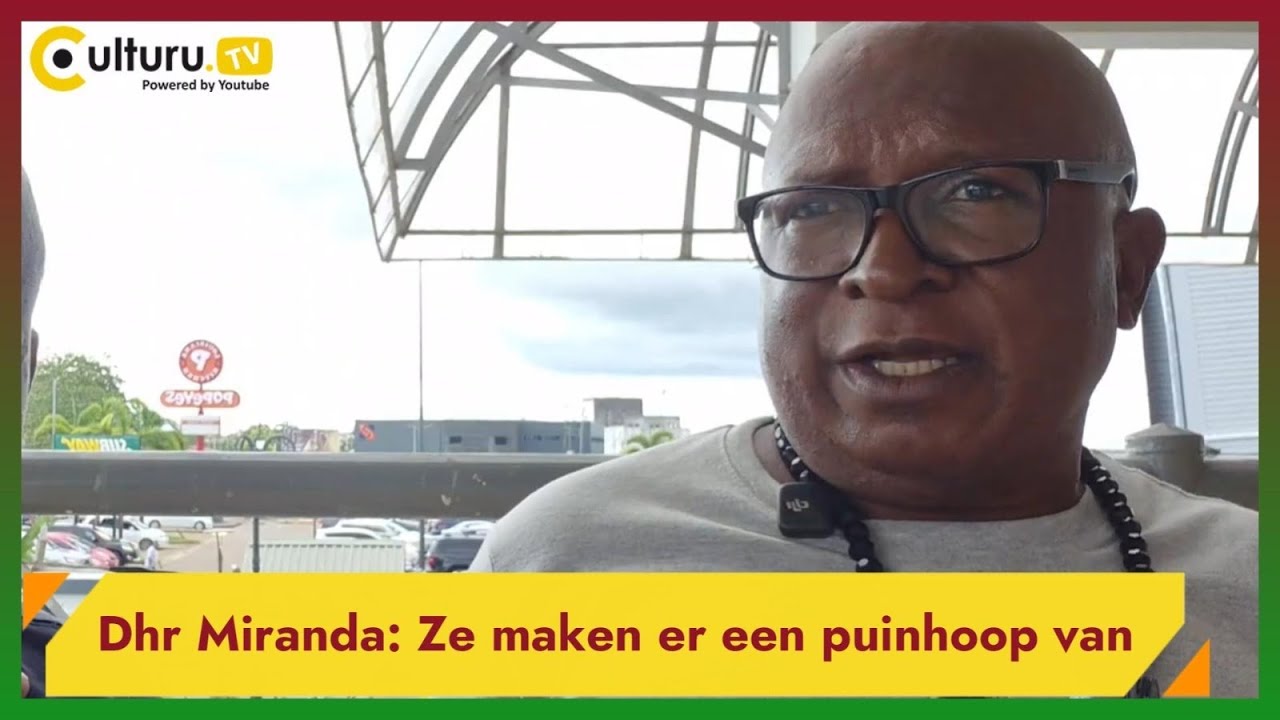 Bennie Miranda zijn mening over deze regering, Chan en meer