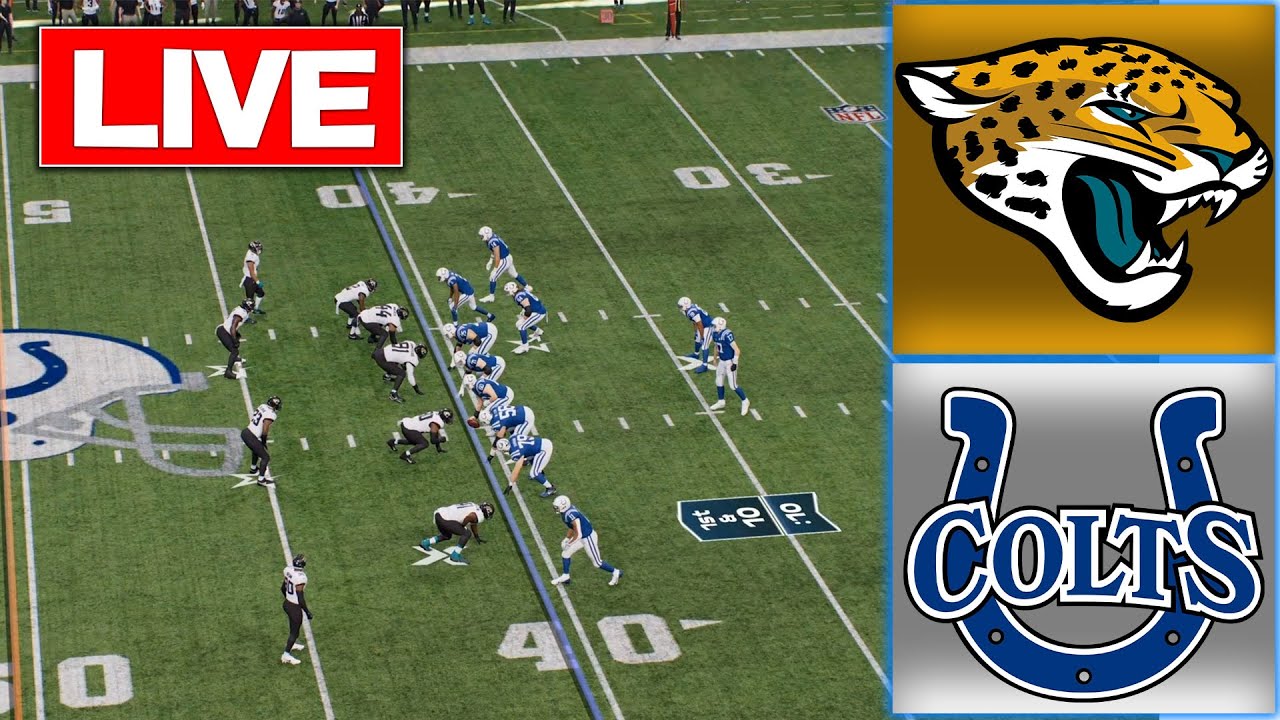 🔴 LIVE🔴Indianapolis Colts vs Jacksonville Jaguars/ Week 17 / Madden NFL 26