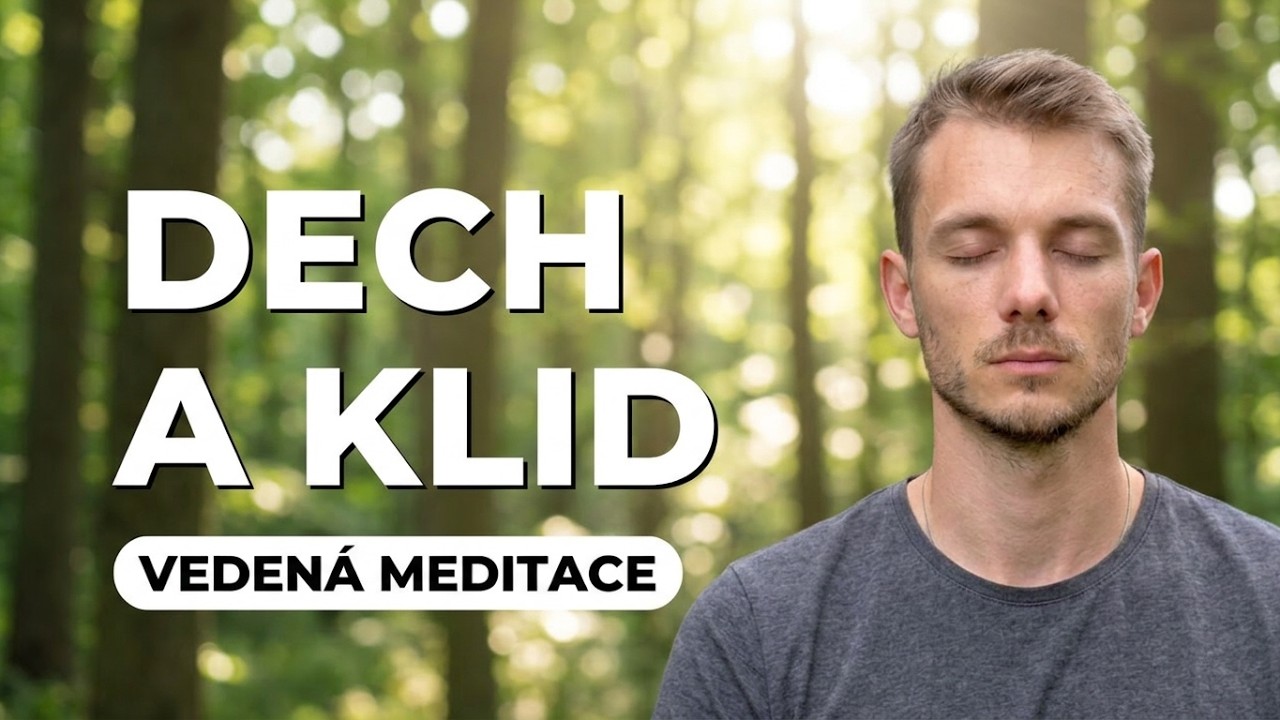 Meditace mindfulness (všímavosti) dechu | Marek Vich | Zklidnění, relaxace, energie, vitalita