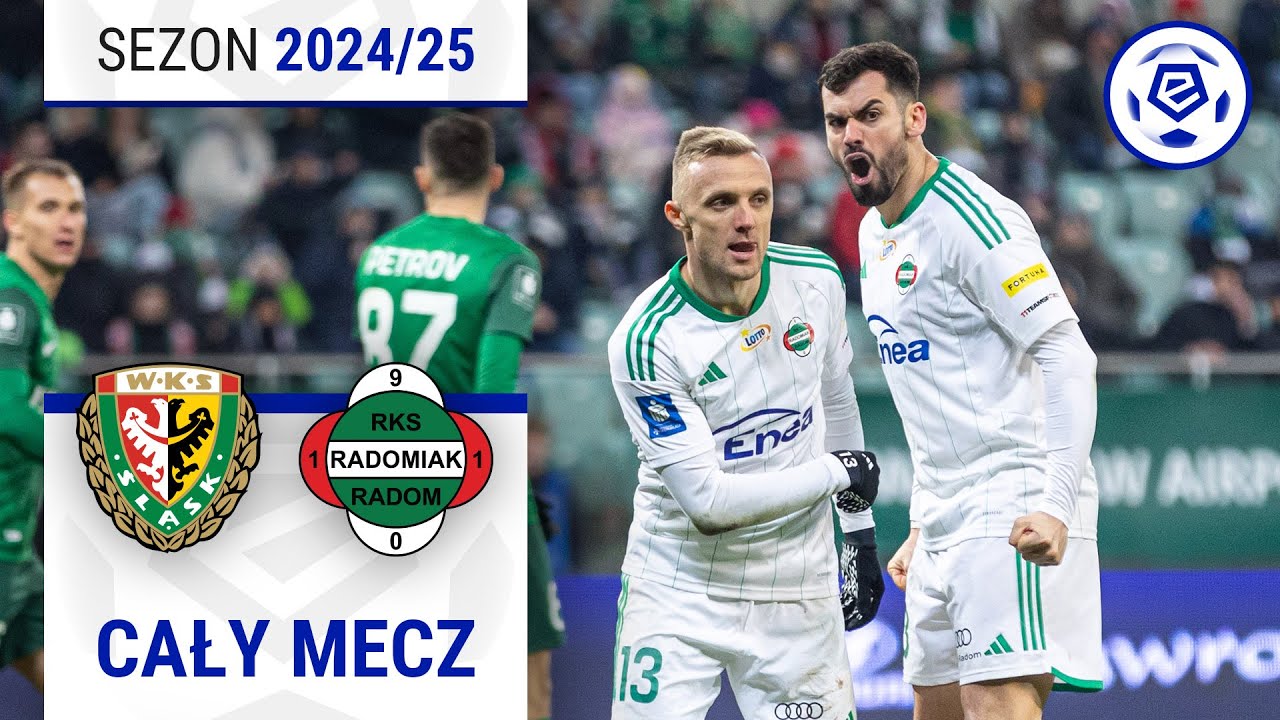 (2/2) Śląsk Wrocław - Radomiak Radom | CAŁY MECZ | Ekstraklasa 2024/25 | 3. Kolejka