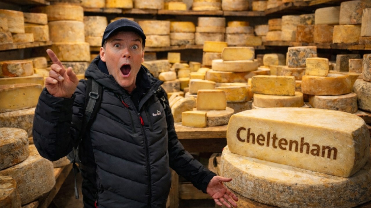 I visited Cheltenham for the day. I discovered there's more than just horse racing here. Say Cheese!