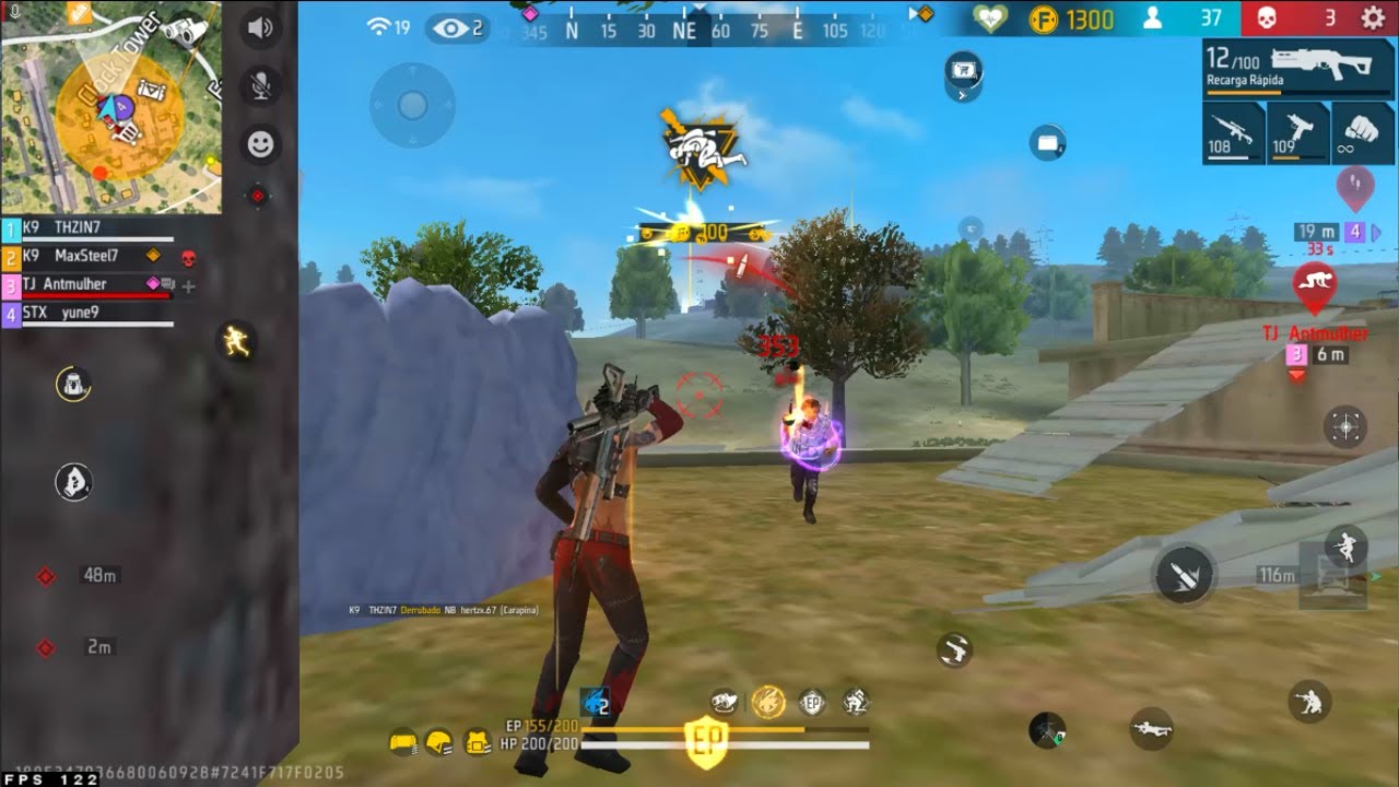 HIGHLIGHTS EM CAMPEONATO! 💚 EMULADOR FREE FIRE 🖥️