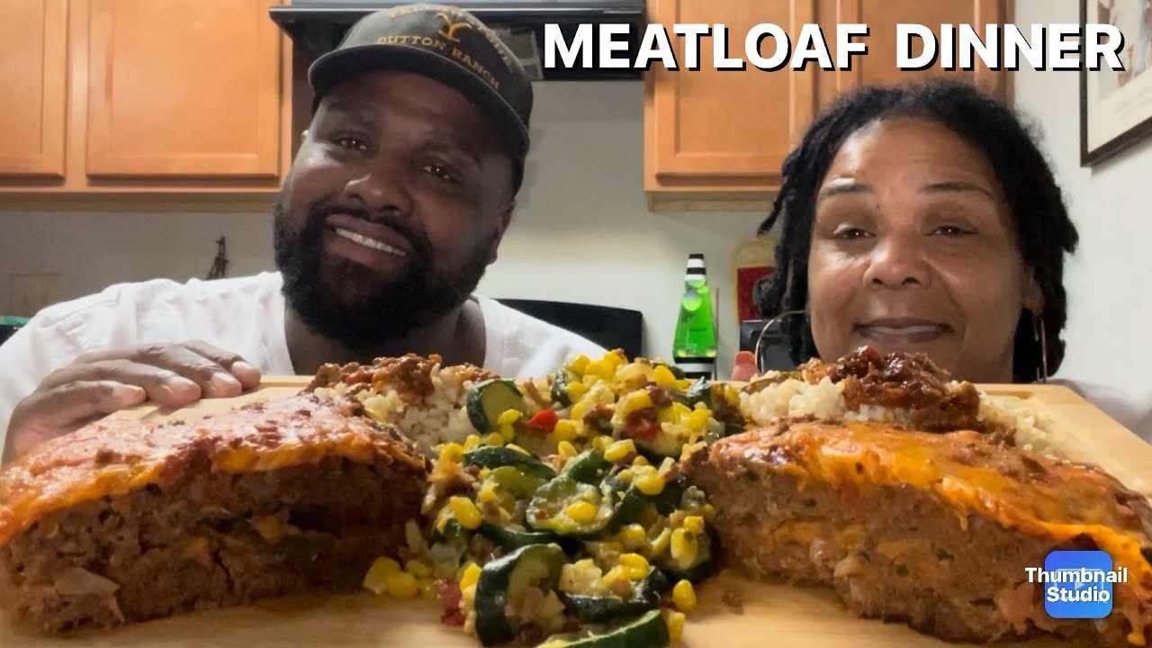 Ужин из мясного рулета | Мукбанг