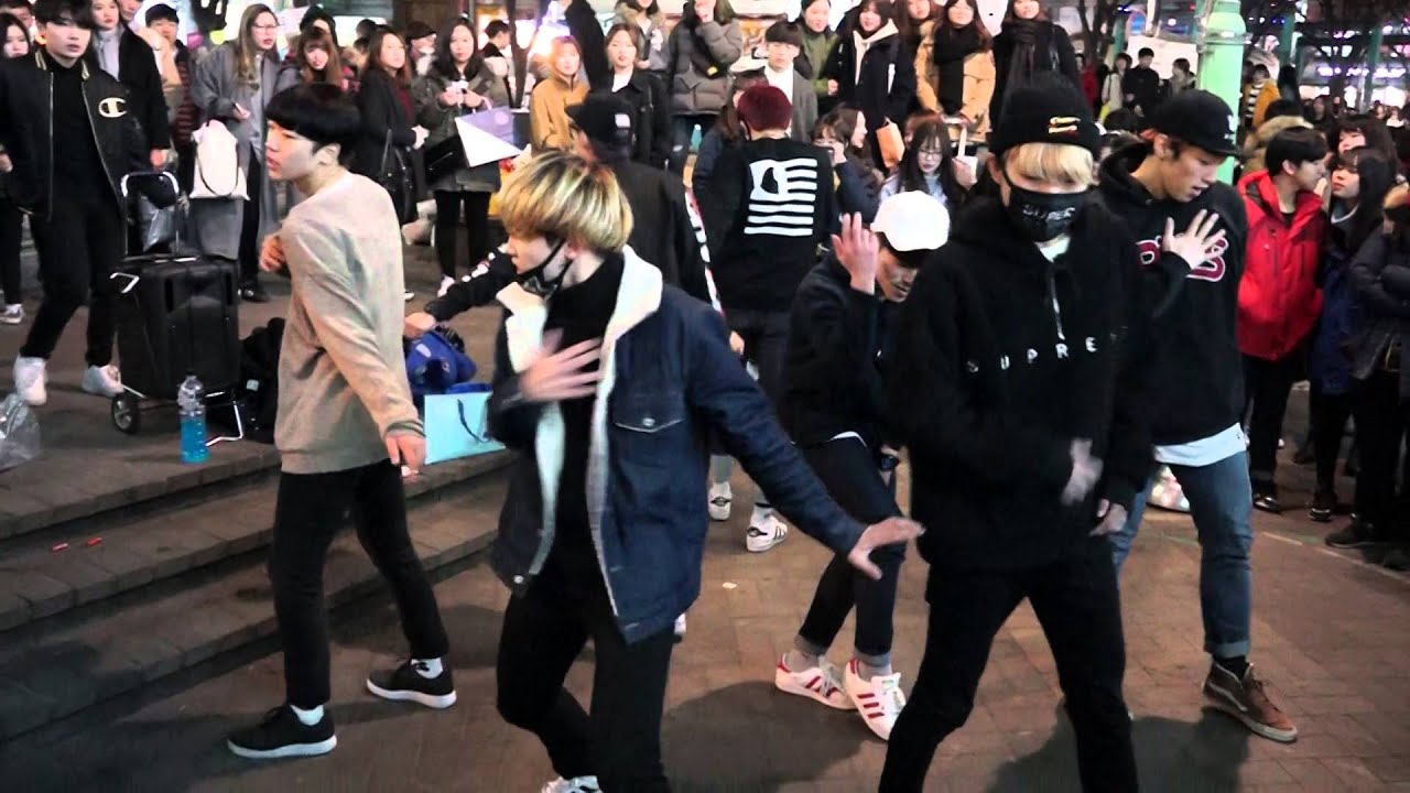 D.O.B #디오비# 20160128 홍대 공연《HERO》（Monsta X）