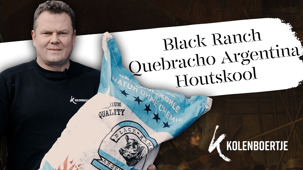 Black Ranch Quebracho Argentina houtskool bij Kolenboertje