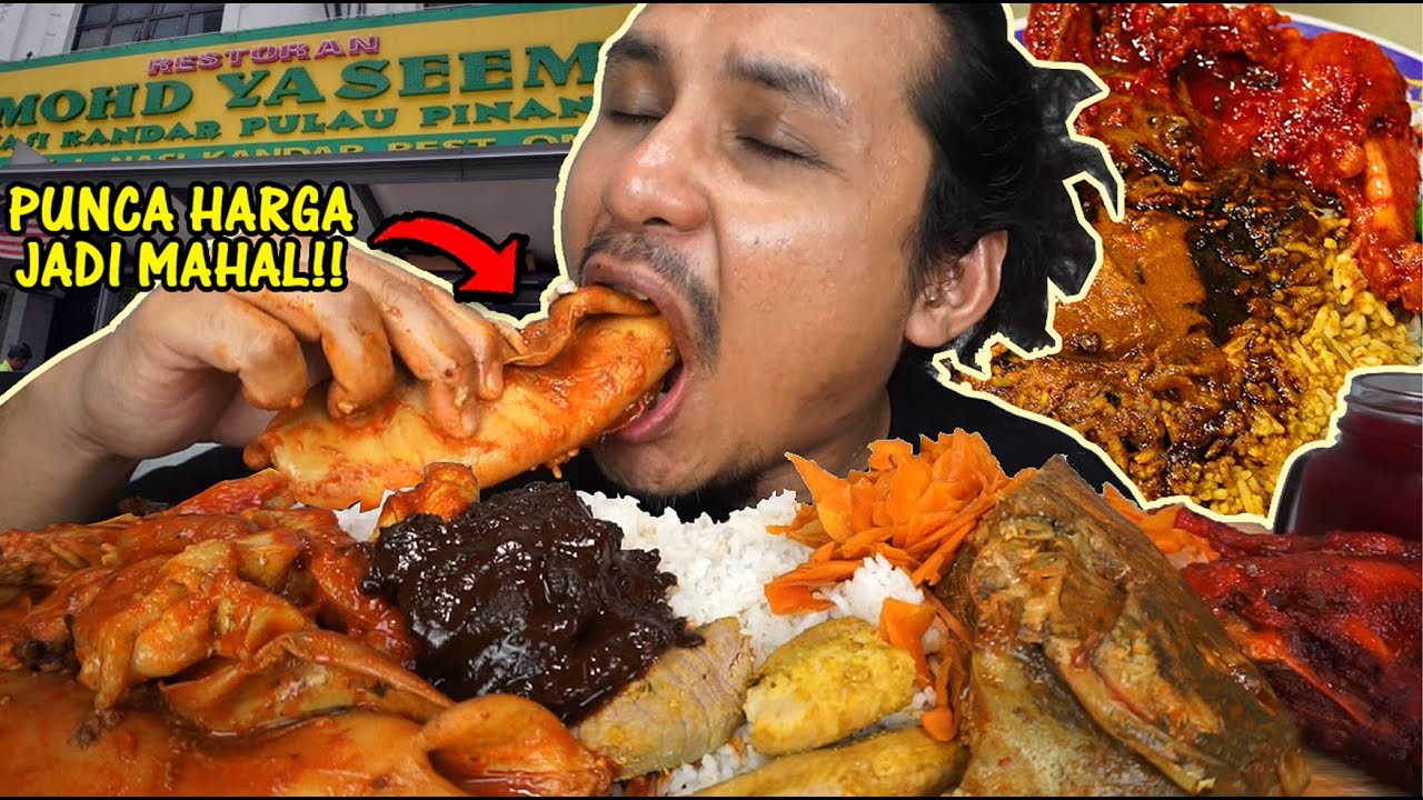 tak beratur tak sah (mukbang malaysia) NASI KANDAR YASEEM