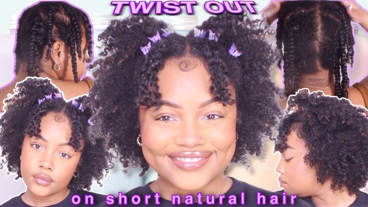The PERFECT Twist Out on Low Porosity Natural Hair | Short Natural Hair