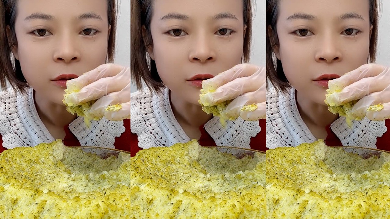 Y14 / ASMR ICE EATING / FREEZER FROST ICE / FLAVOURED ICE / ICE EATING🧊