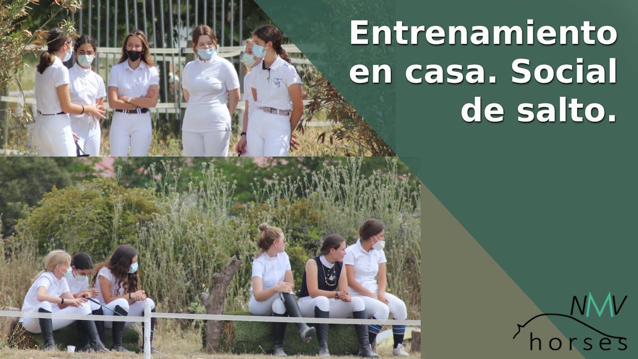 🐴Entrenamiento de salto🐴 Social NMV Horses🐴 Montar a caballo🐴