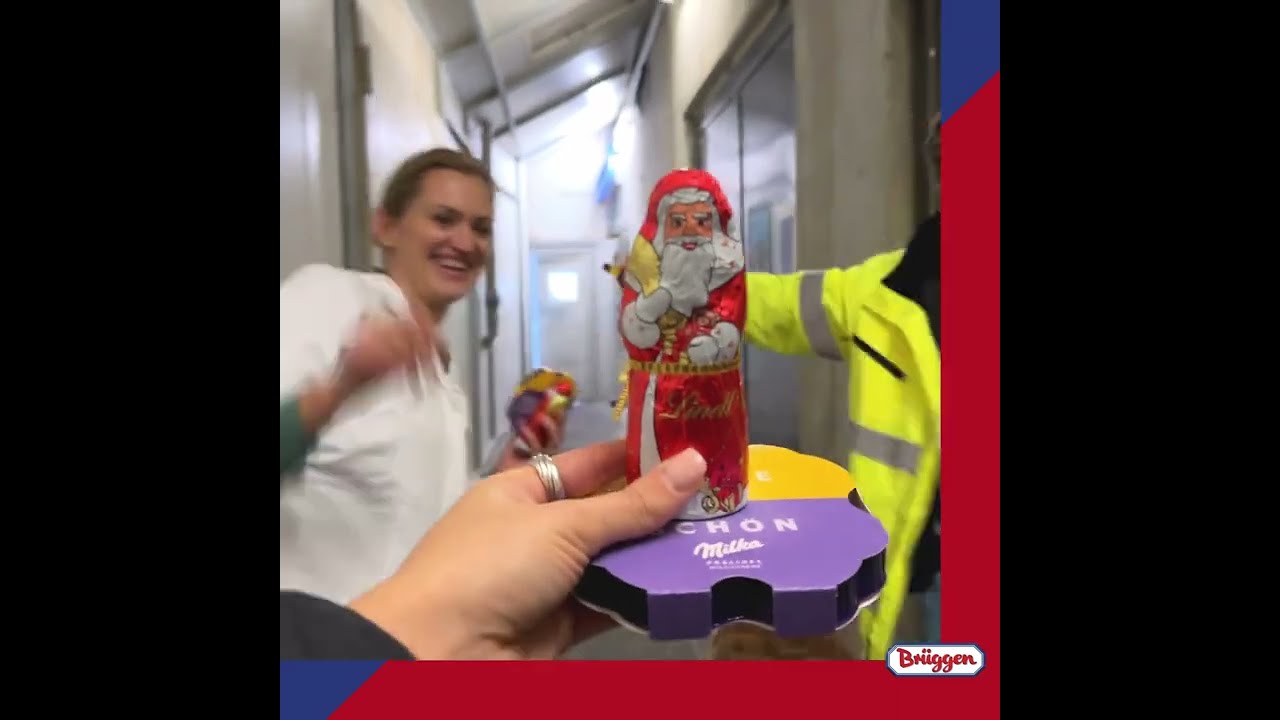 Schokoladige Weihnachtsüberraschung bei Brüggen! 🎅🍫