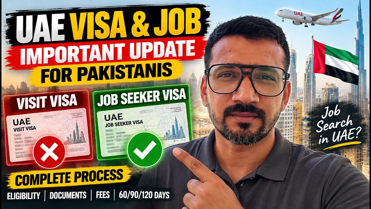 Coming to UAE for a Job? STOP Using Visit Visa! | Job Seeker Visa Explained
