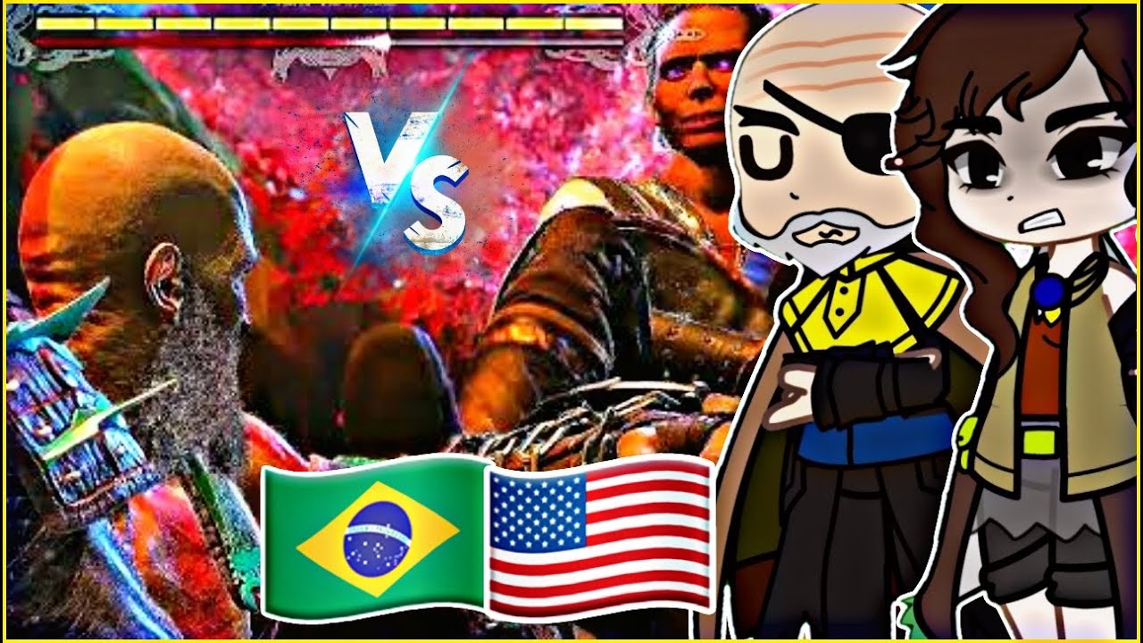 {GC 🇺🇸/🇧🇷) Deuses (GOW) Reagindo ao Kratos vs Heimdall - Parte 1
