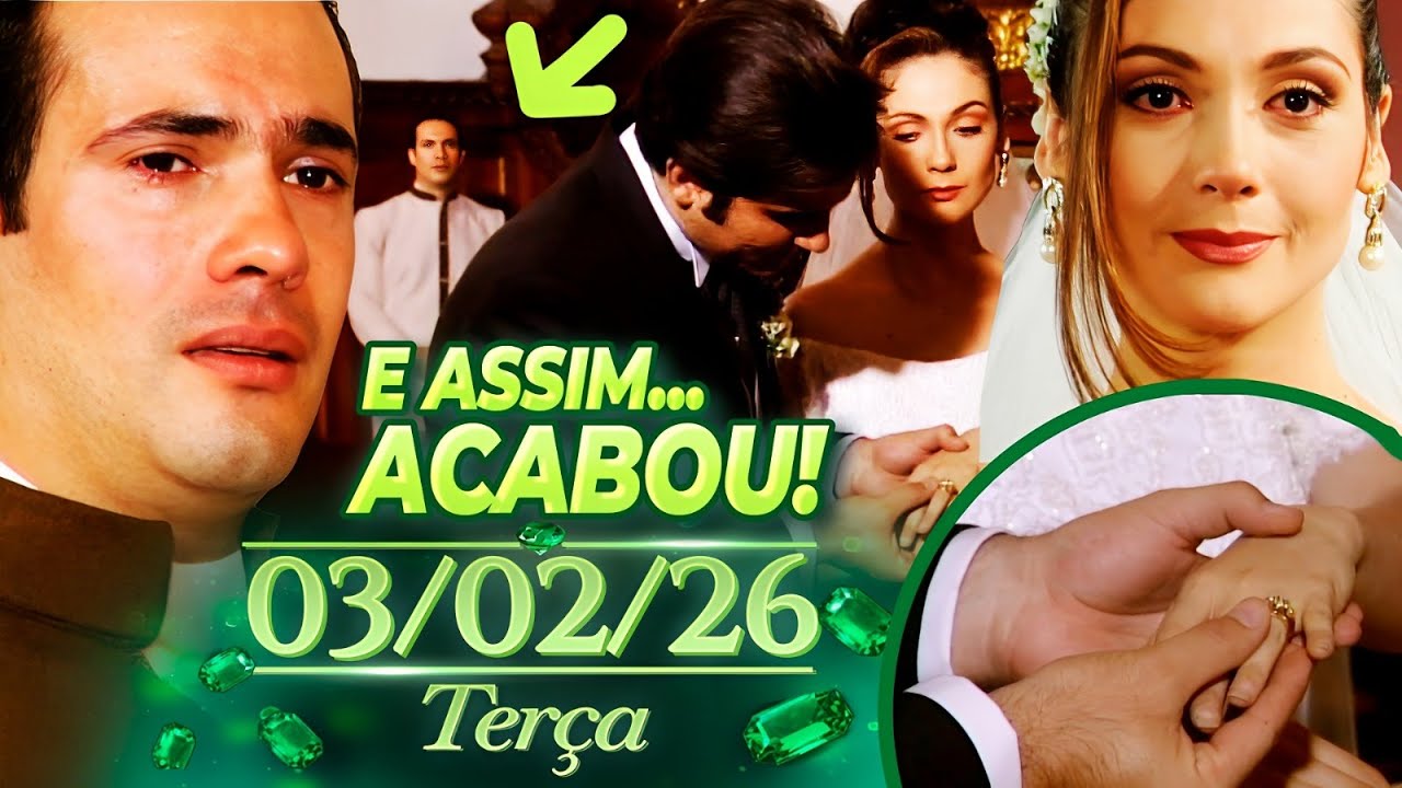 Esmeralda - (03/02/2026) Capítulo 61 l Terça-Feira, SBT, Ao Vivo. Novelas da Tarde.
