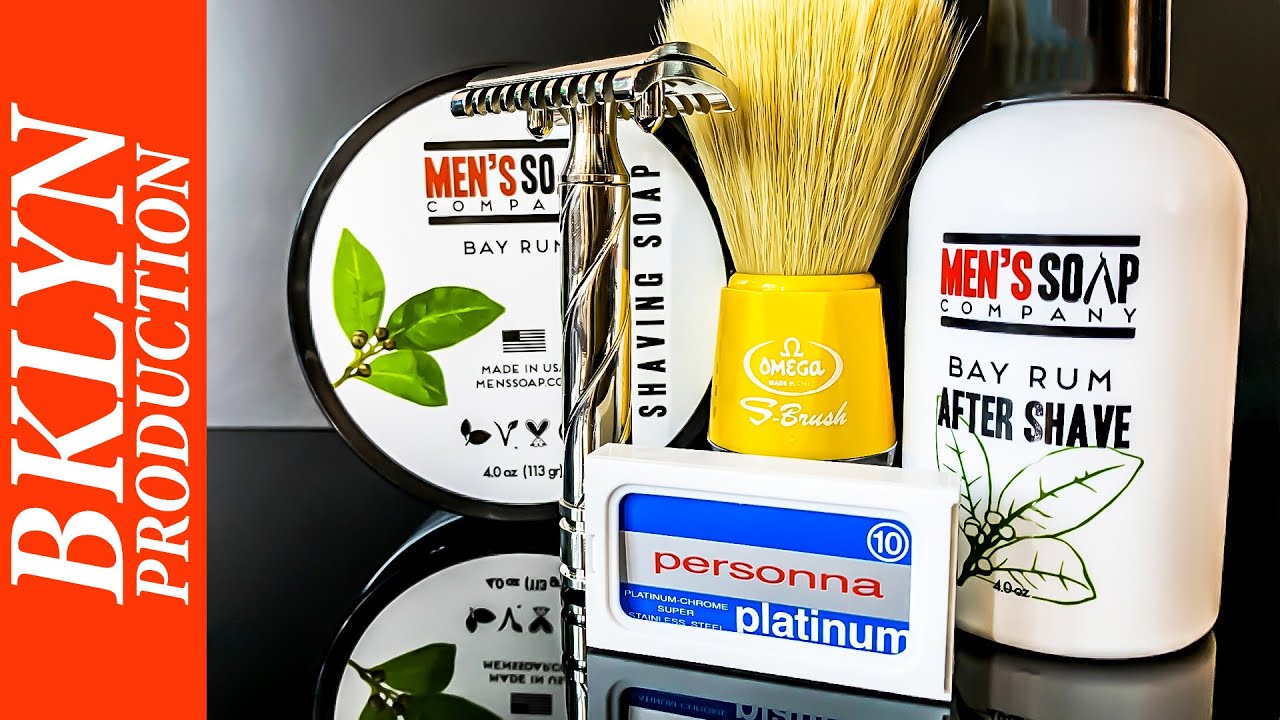 💈 Бритьё Т-образным станком для новичков. Техника,  Мелочи и Хитрости процесса.