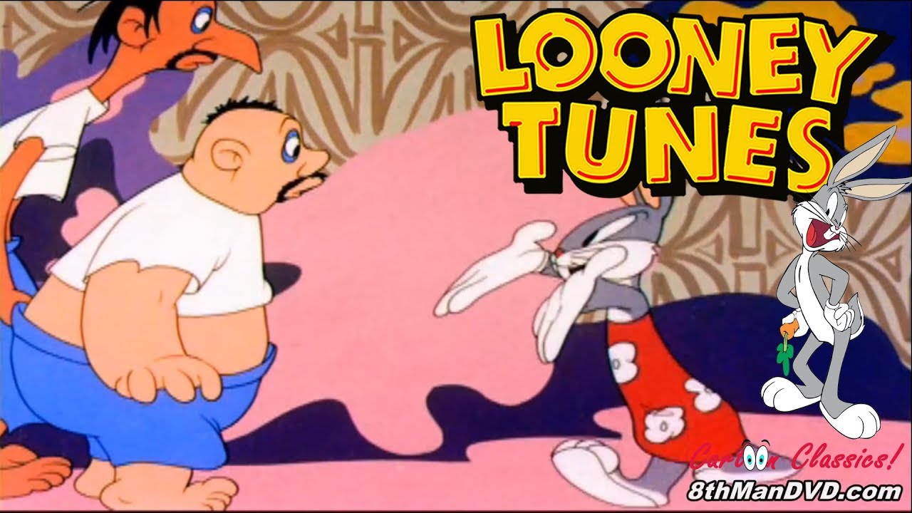 LOONEY TUNES (Looney Toons): BUGS BUNNY - Wackiki Wabbit (1943) (Remastered) (HD 1080p)