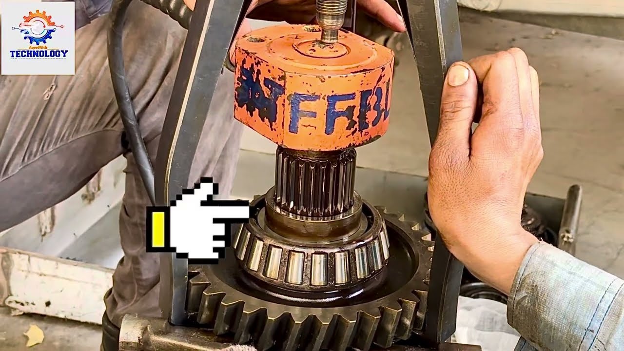 How To Repair Mercedes Transmission | Transmission Gear Remove 1 By 1 | 16 Gear Transmission Repair