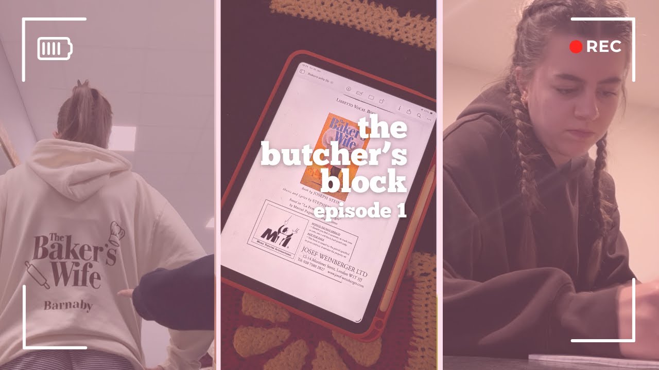 first week of rehearsals! | the butcher's block ep.1