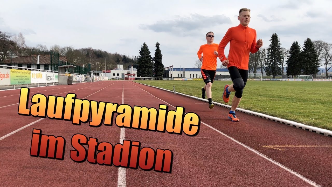Laufpyramide im Stadion / Vlog 7