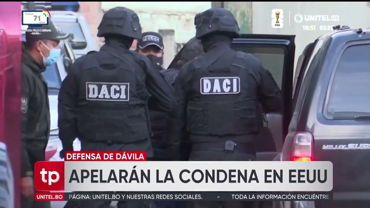 ​Defensa de Maximiliano Dávila dice que apelará la decisión judicial de EEUU