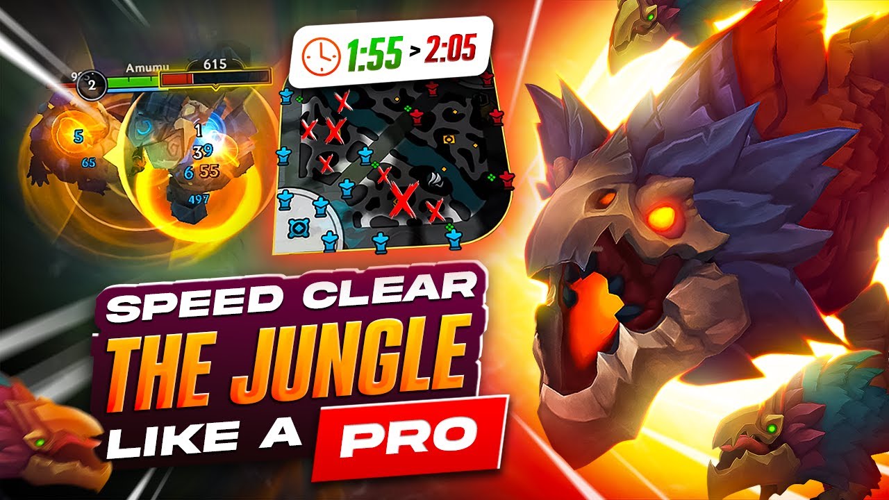 WILD RIFT How to IMPROVE YOUR JUNGLE CLEAR - Clear like a PRO