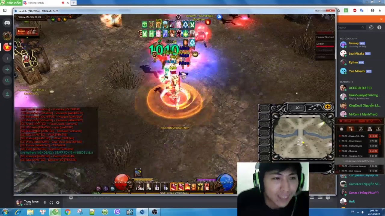 [MEGAMU.NET] Event Castle Siege - Công thành chiến CS trong MEGAMU SEASON 12 (24.11.2019)