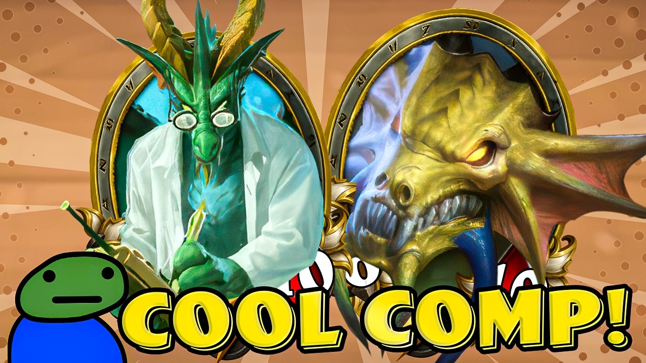 AMAZING Naga Dragon Synergy! | Hearthstone Battlegrounds