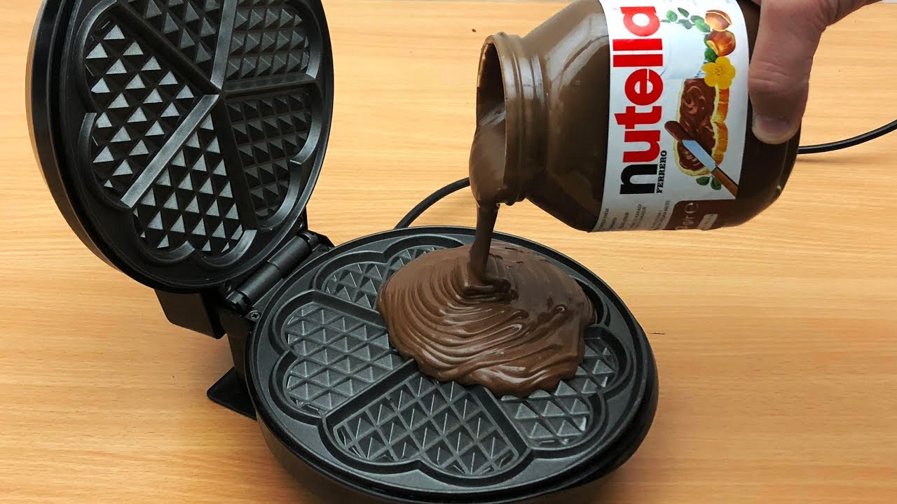 EXPERIMENT WAFFLE IRON vs NUTELLA