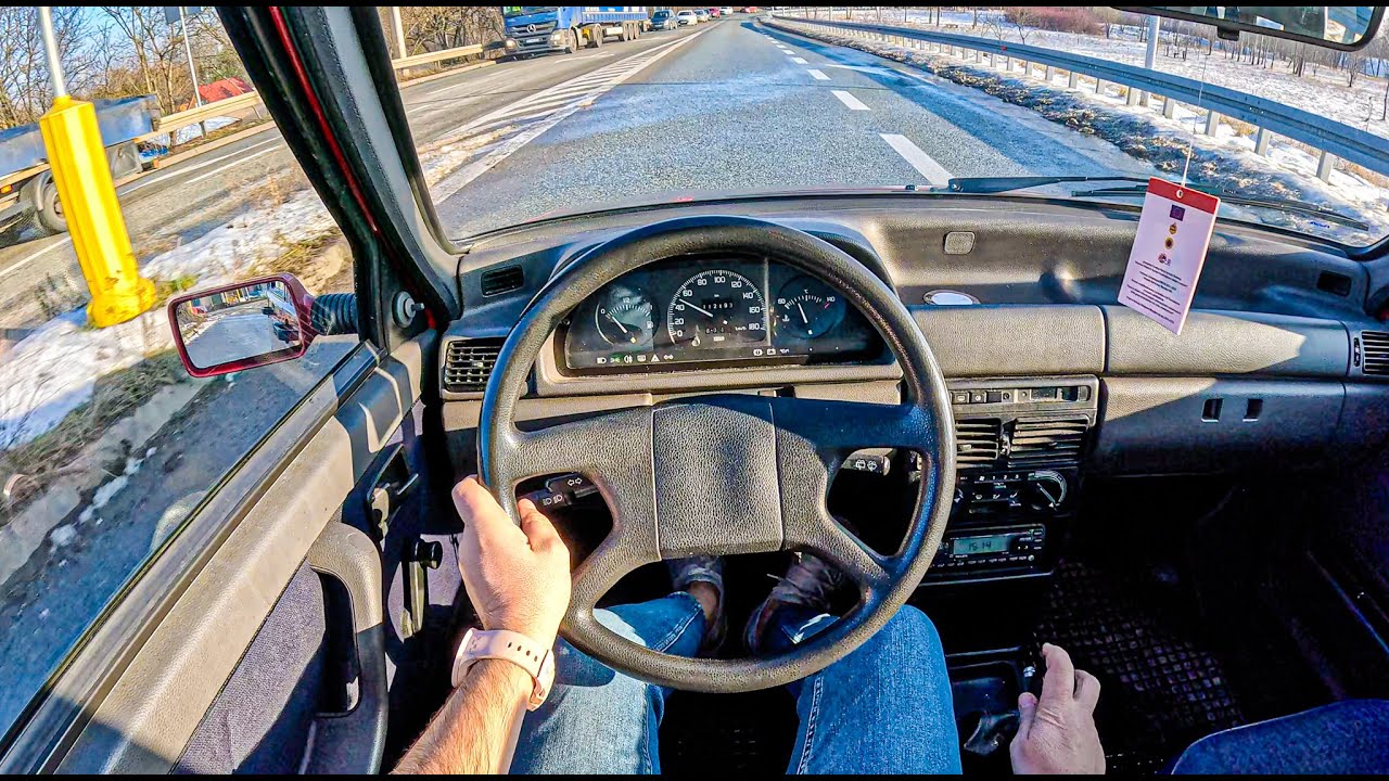 1999 Fiat Uno (1.0 I.E 45 hp) | POV Test Drive #2312 Joe Black