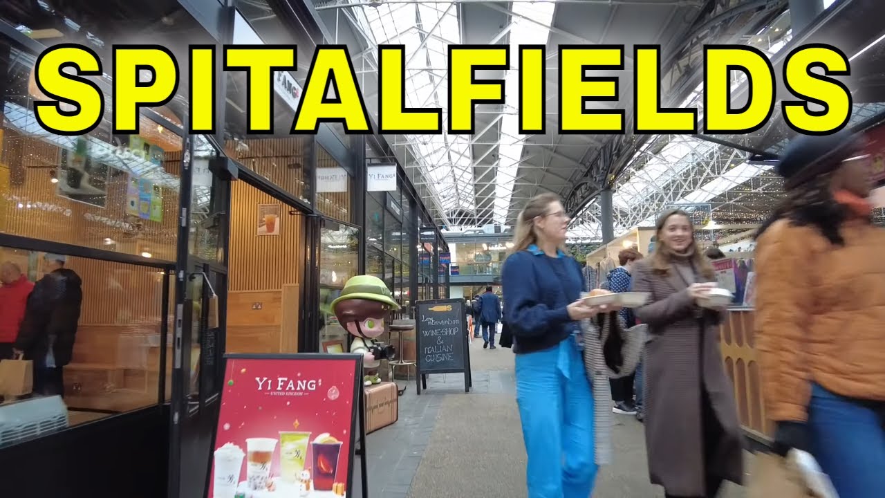 EAST LONDON WALK - Whitechapel To Spitalfields