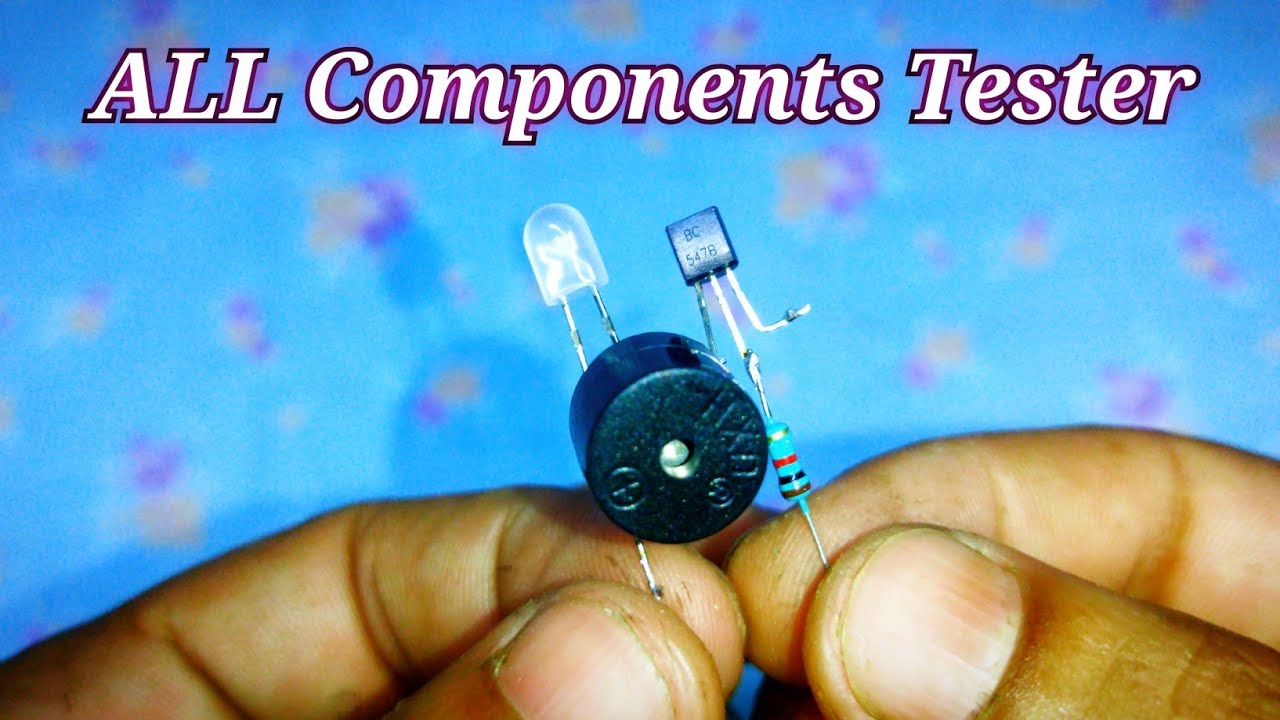 How to make continuity testing Circuit at home || diy all component testing Circuit || #Tester
