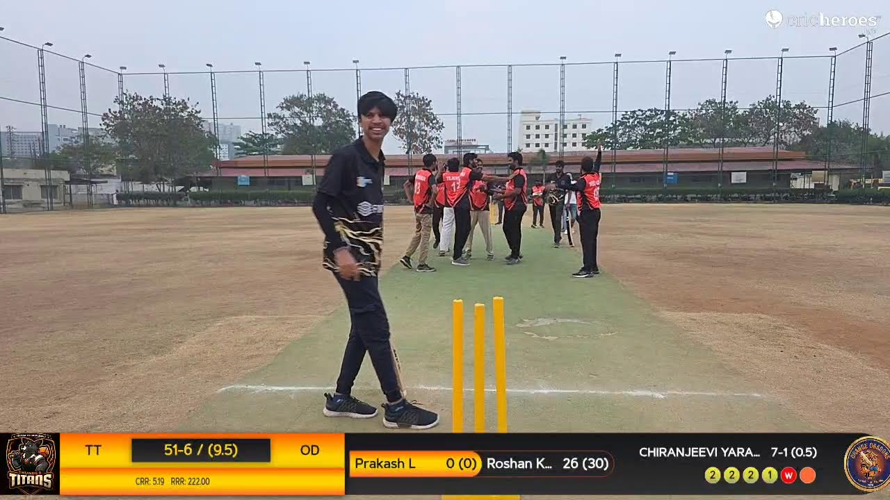 Orange Dragons vs Thunder Titans live cricket match | Fintrac Premiere League 2026 live - Meridian T