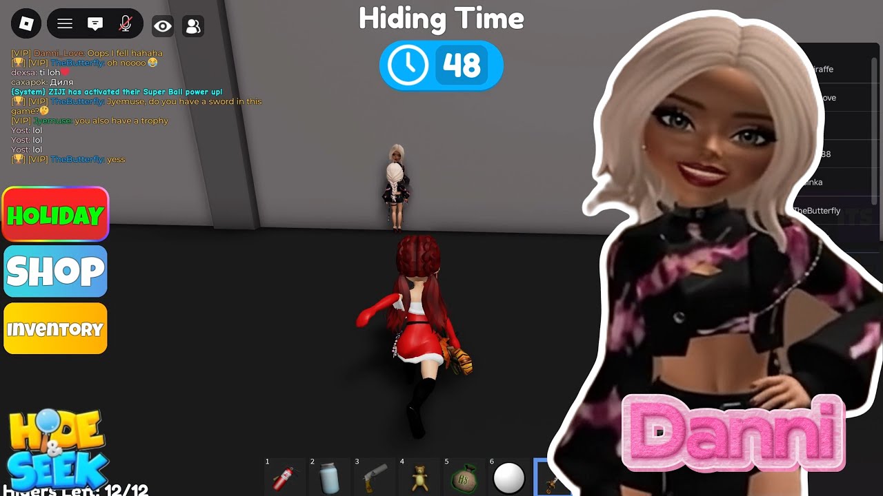 INSANE HIDING SPOTS in Roblox Mega Hide and Seek! ft. Danni, NYT & Calix 🕵️&zwj;♂️✨ #megahideandseek
