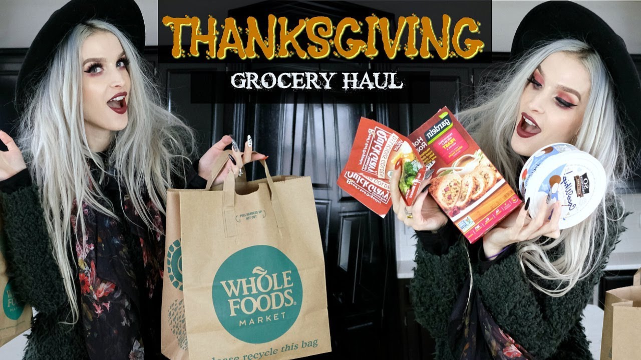 Thanksgiving Grocery Haul + Veg/GF Must-Haves!