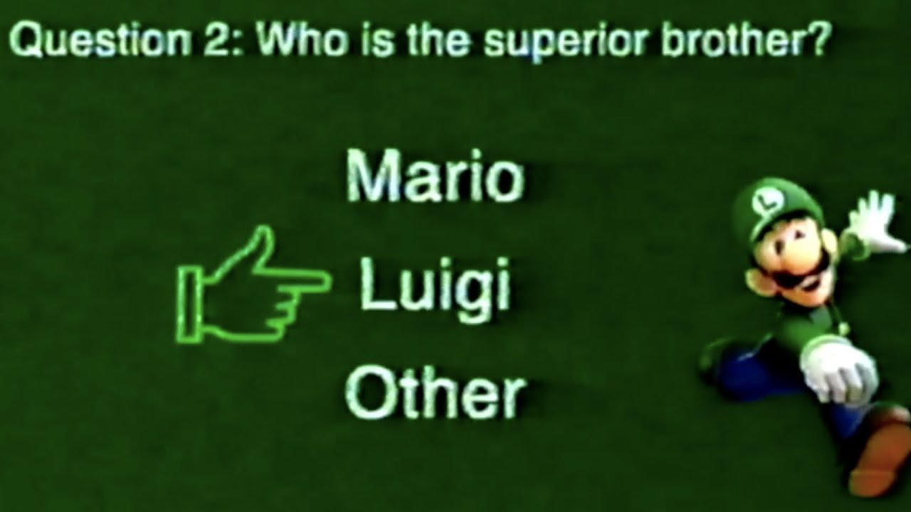 Luigi Personality Quiz