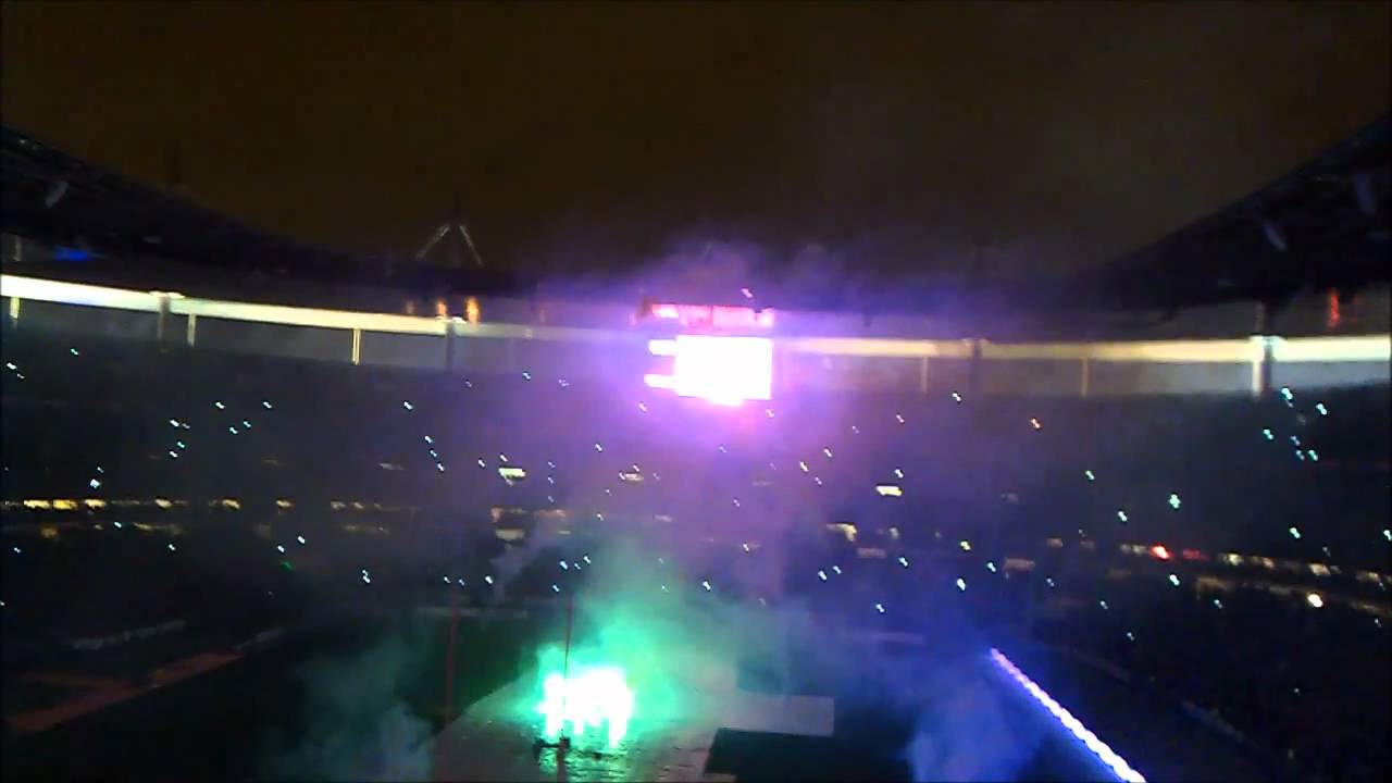 Feu d'artifice - Stade de France - Stade français - Toulouse - 08/01/2011