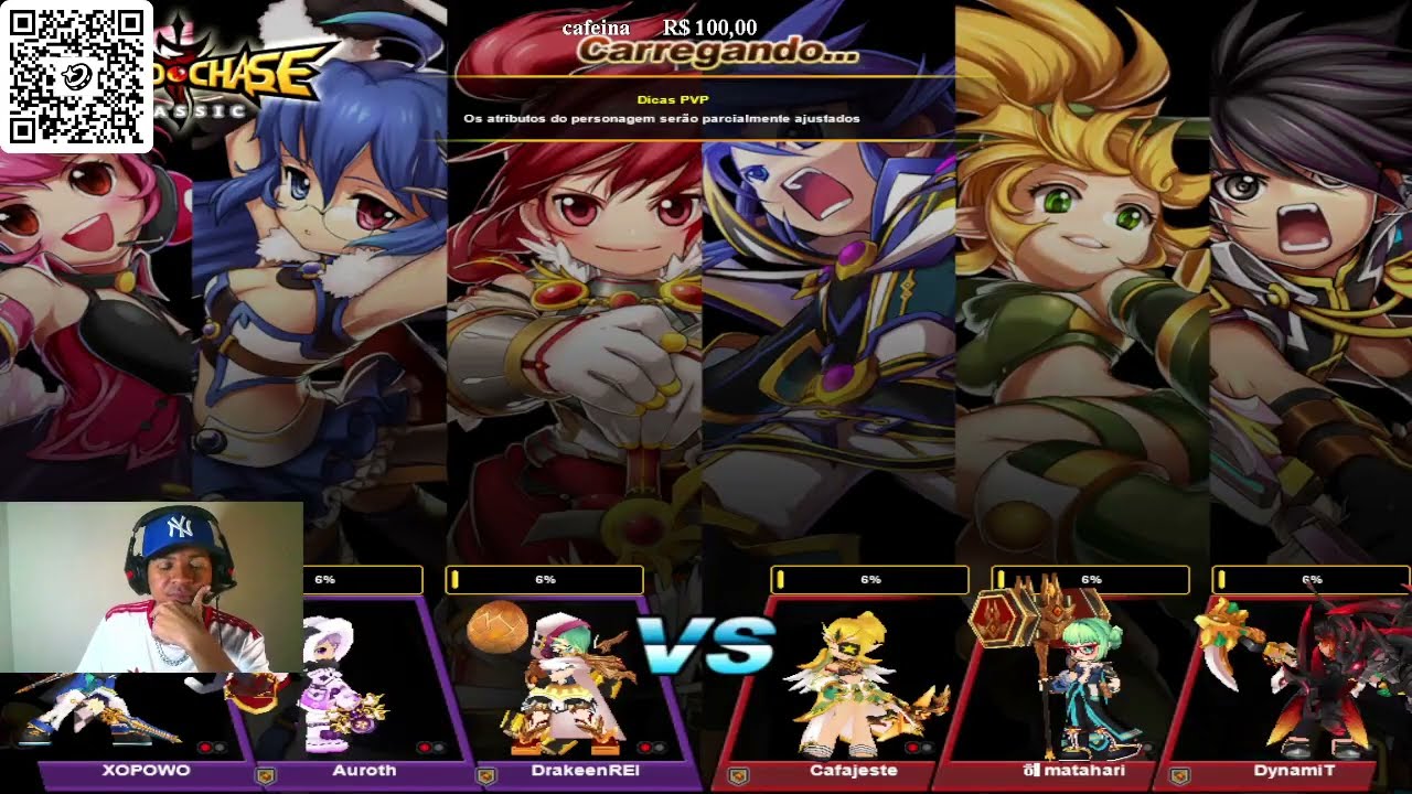 Gameplay de LIRE-NOVA 3X3 GRAND CHASE CLASSIC