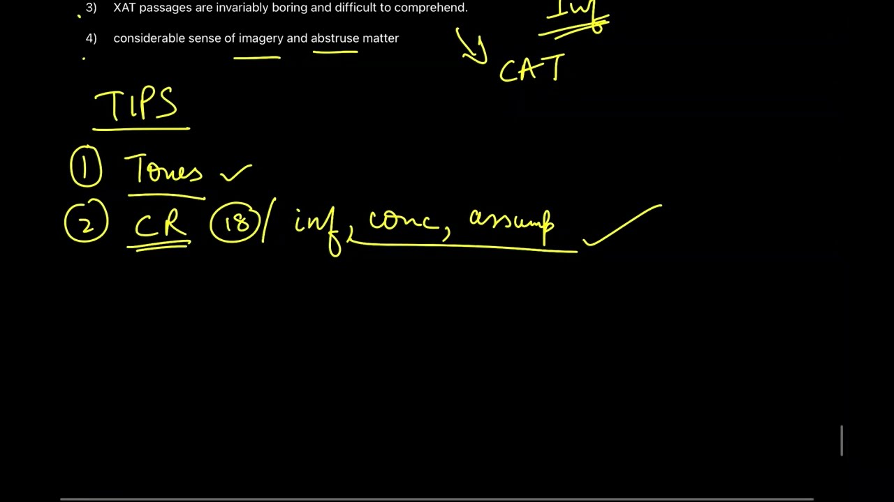 Tips for cracking XAT RCs| XAT specific RC| How are XAT RCs different from CAT RCs| XLRI Jamshedpur