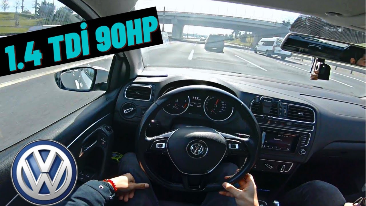 VW POLO 2017 POV SÜRÜŞ | VW POLO 1.4 TDİ DSG COMFORTLİNE İNCELEME