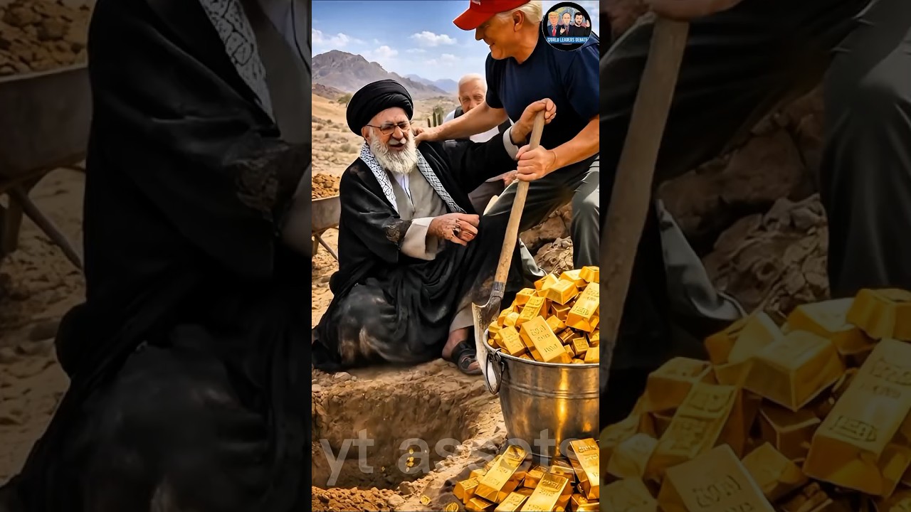 When Trump Discovers Iran&rsquo;s  Gold Mine! 🤯 #funny #comedy