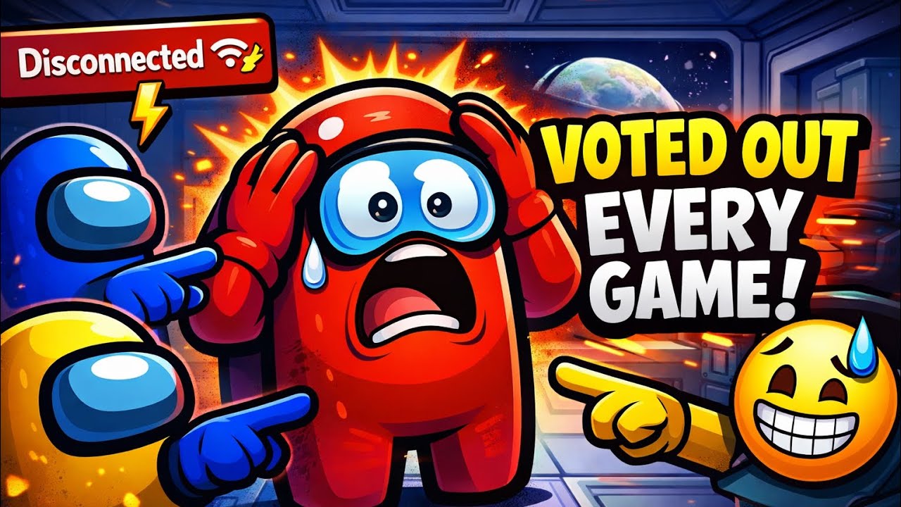 THEY VOTED ME OUT EVERY SINGLE GAME… | Among Us