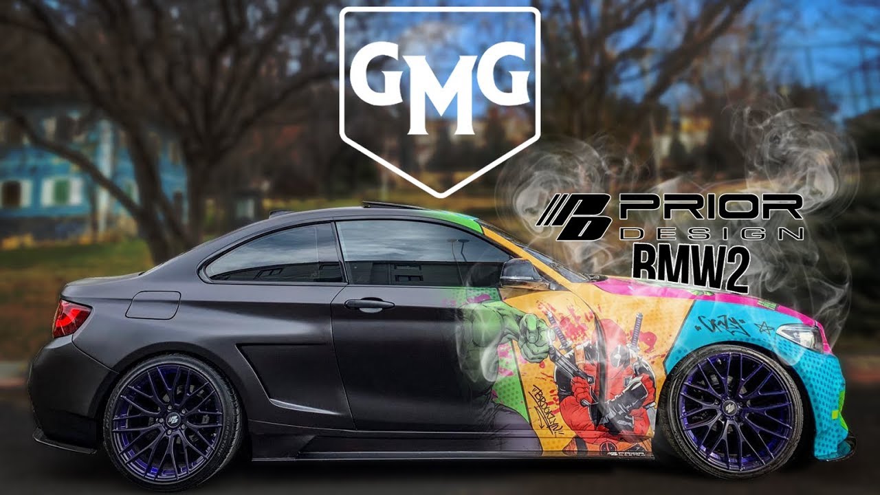 GMG GARAJIN EFSANE PROJESİ PRIOR DESIGN BMW 2 - ISI HASSASİYETLİ BOYA - HOT SENSITIVE PAINT