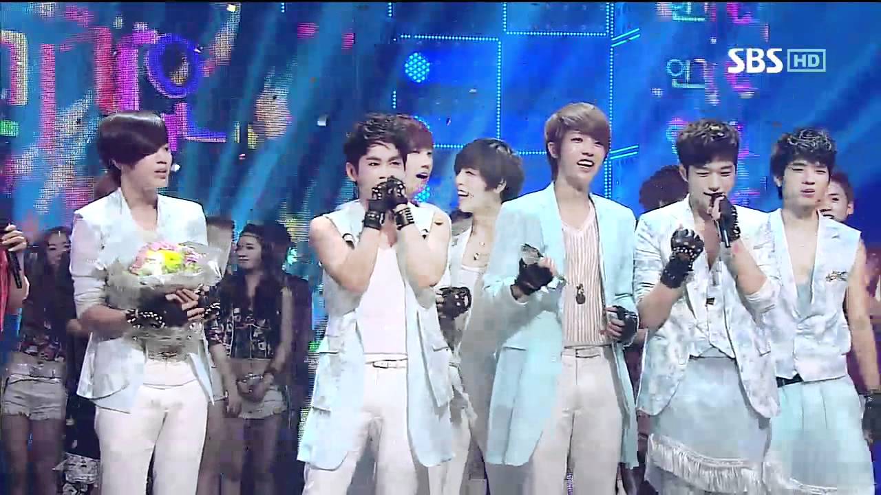 INFINITE [Chaser] Mutizen Song @SBS Inkigayo Популярная песня 20120610