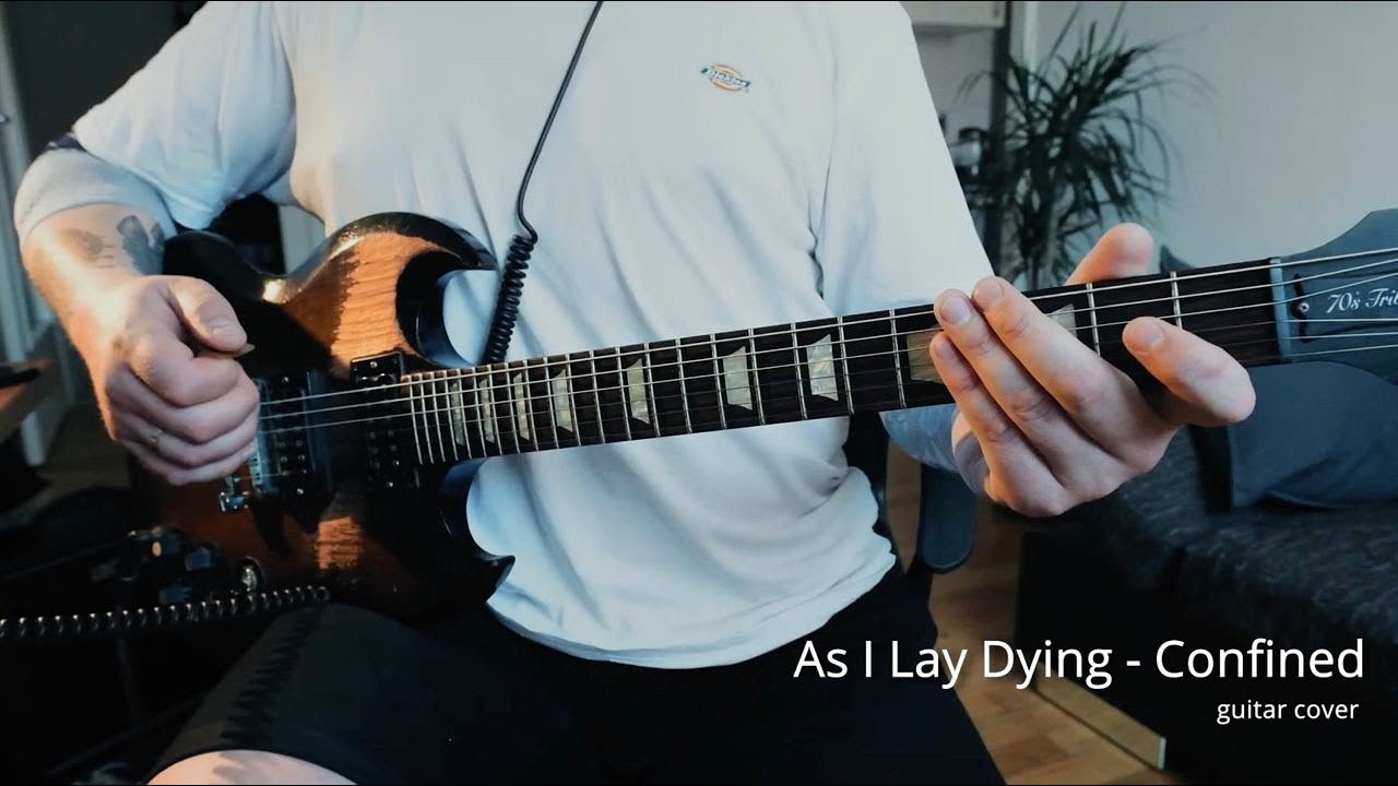As I Lay Dying - Confined guitar cover