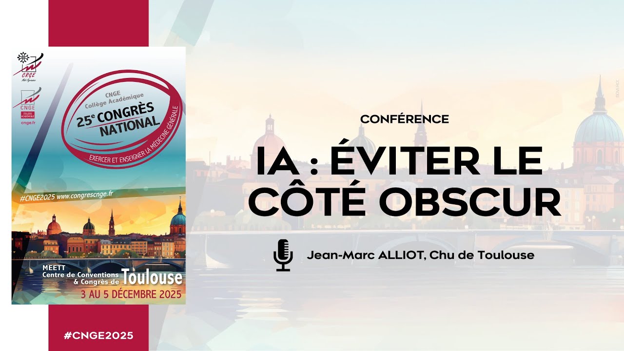 CNGE 2025 – IA : éviter le côté obscur | Jean-Marc ALLIOT