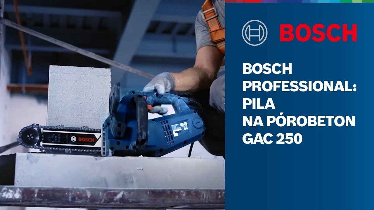 Pila na p&oacute;robeton: Bosch GAC 250 Professional