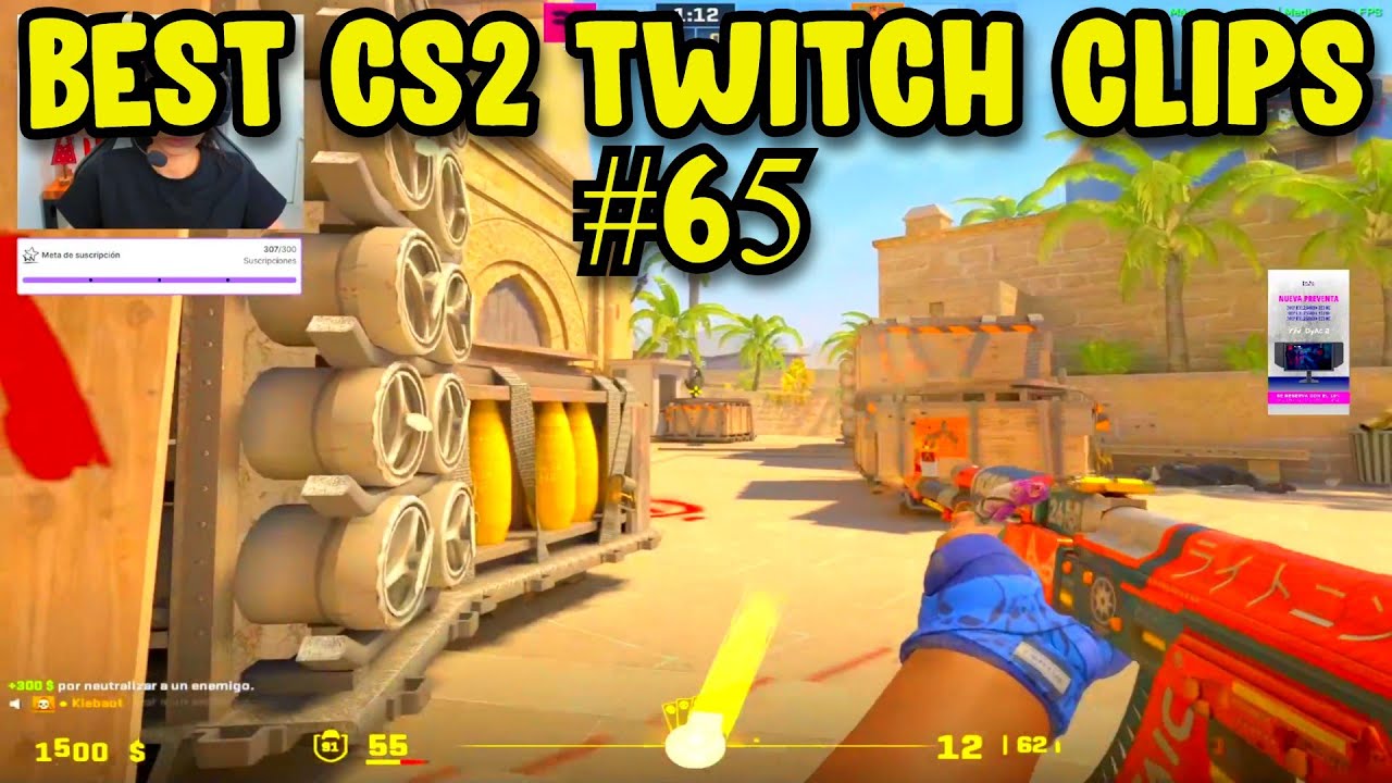 ЛУЧШИЕ ВИДЕОРОЛИКИ CS2 #65 | ЛУЧШИЕ МОМЕНТЫ CS2 НА TWITCH