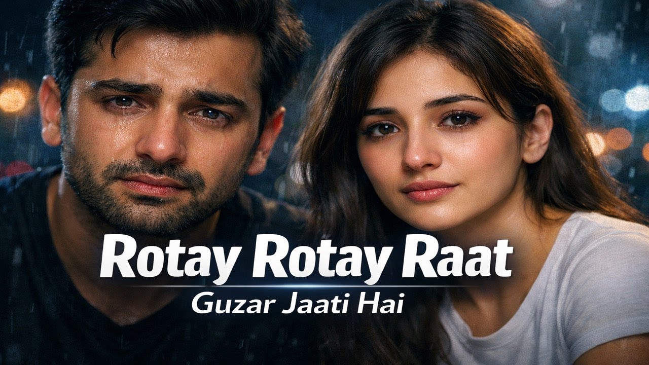 Rotay Rotay, Raat Guzar Jaati Hai  | Dard Bhari Raaton Ki Kahani | Emotional Sad Song