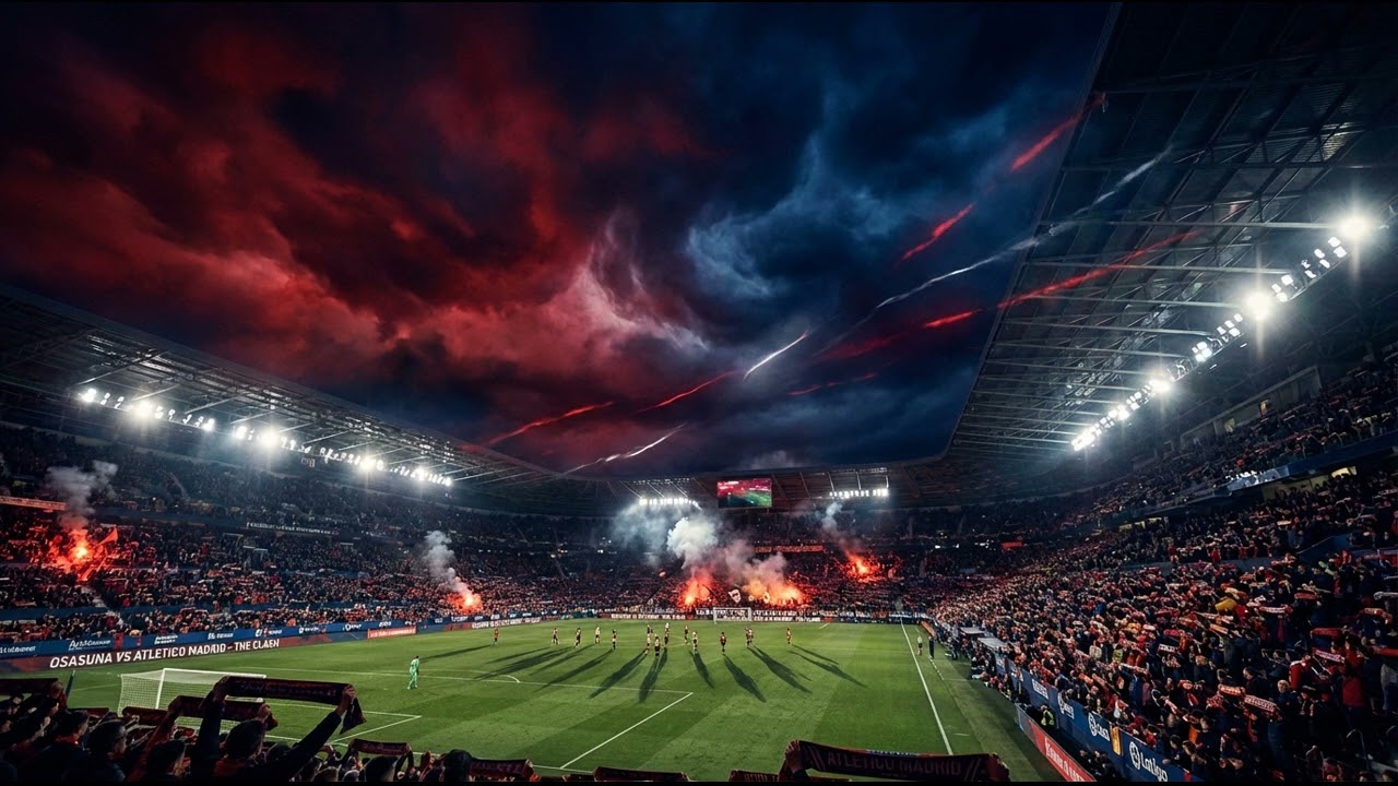 Osasuna vs Atletico Madrid - Canción del Derby | AI Football Anthem