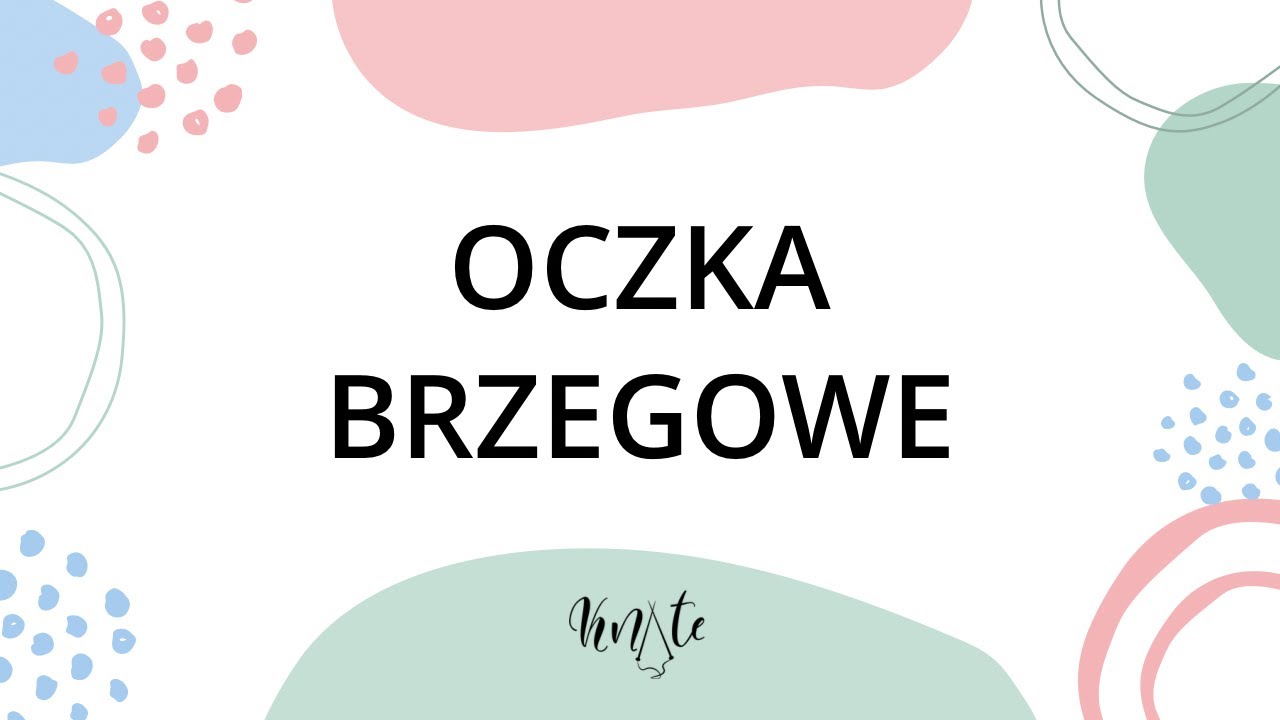 Oczka brzegowe na drutach | Podstawy dziergania